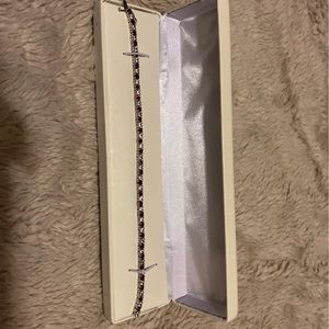 Tennis Bracelet, ruby and diamonds NWOT